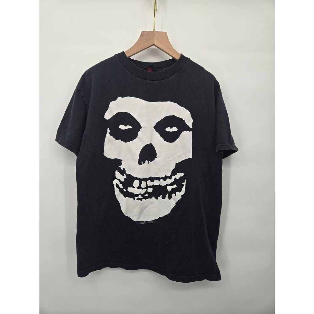 Cinder Block The Misfits Shirt T-Shirt Size Black 2004 Vintage